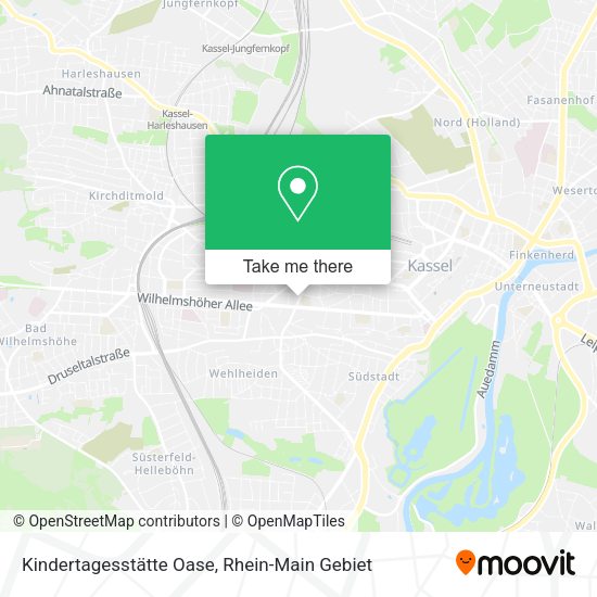 Карта Kindertagesstätte Oase