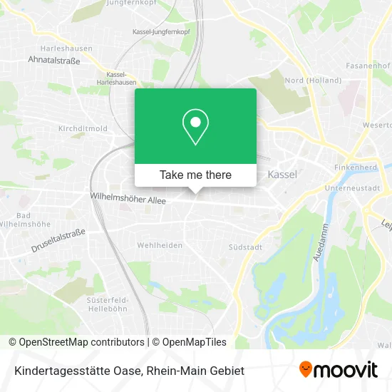 Карта Kindertagesstätte Oase