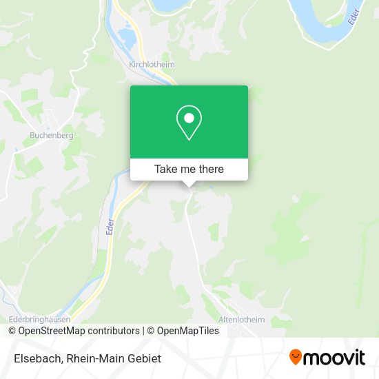 Карта Elsebach