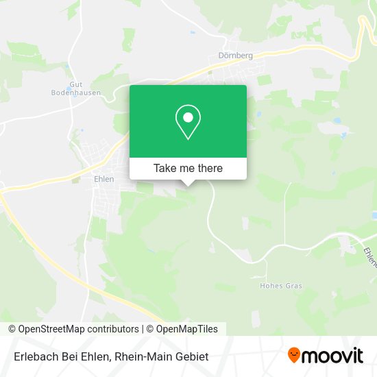 Карта Erlebach Bei Ehlen