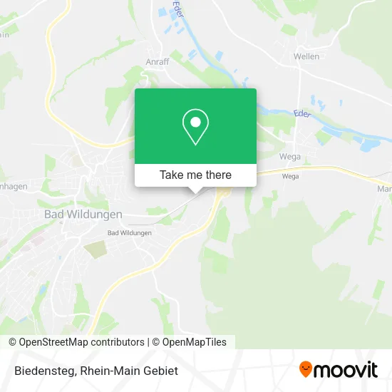 Карта Biedensteg