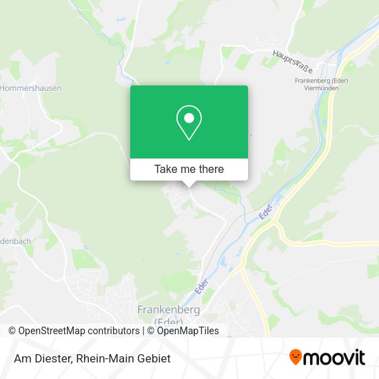 Карта Am Diester