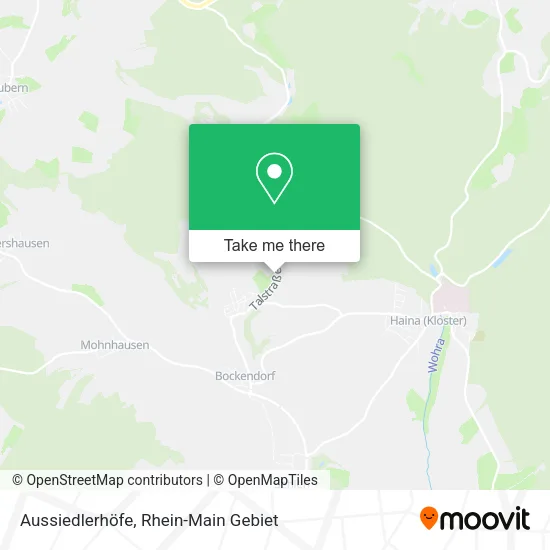 Карта Aussiedlerhöfe