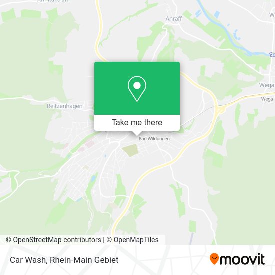 Карта Car Wash