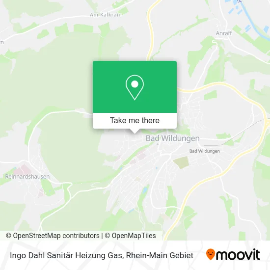 Карта Ingo Dahl Sanitär Heizung Gas