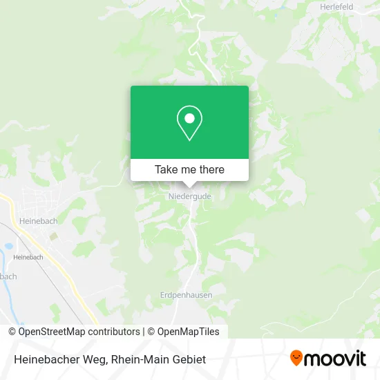 Карта Heinebacher Weg
