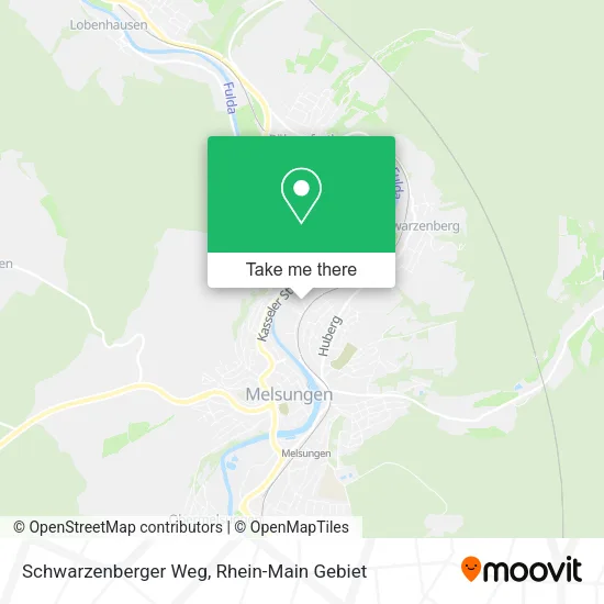 Карта Schwarzenberger Weg