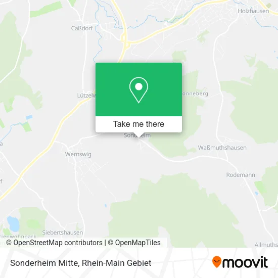 Карта Sonderheim Mitte