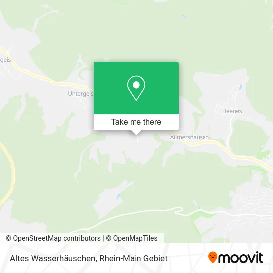 Карта Altes Wasserhäuschen