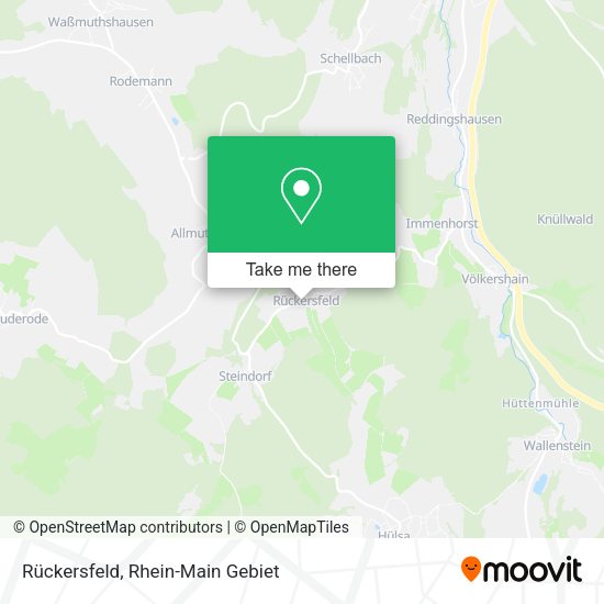 Карта Rückersfeld