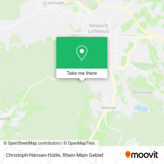 Карта Christoph-Hansen-Hütte