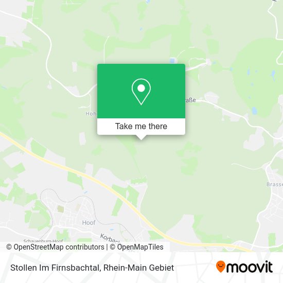 Карта Stollen Im Firnsbachtal