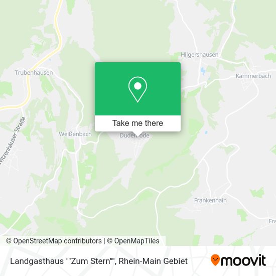 Карта Landgasthaus ""Zum Stern""