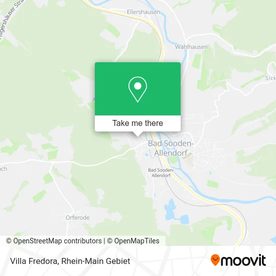 Карта Villa Fredora