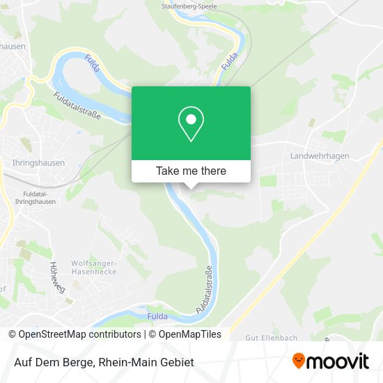 Карта Auf Dem Berge