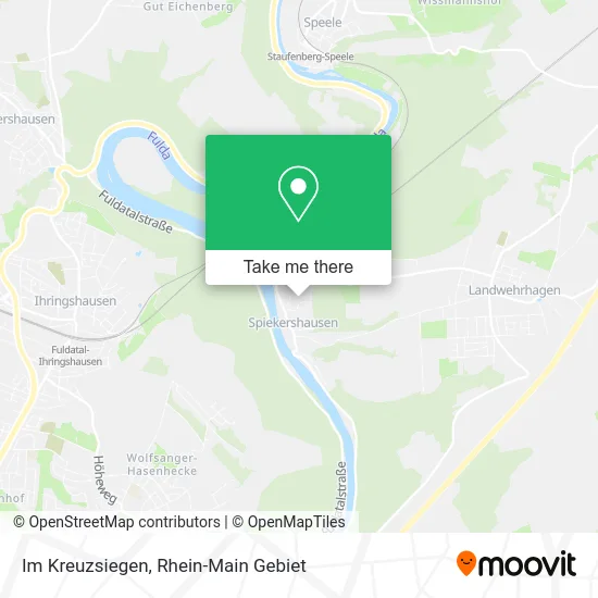 Карта Im Kreuzsiegen