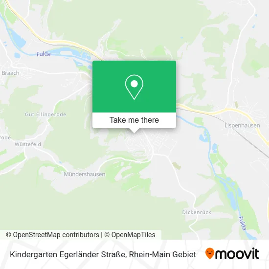 Карта Kindergarten Egerländer Straße