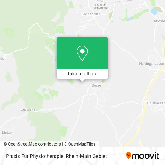 Карта Praxis Für Physiotherapie