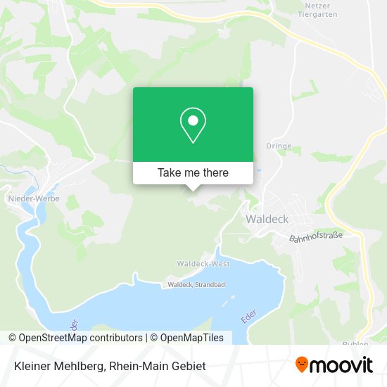 Карта Kleiner Mehlberg