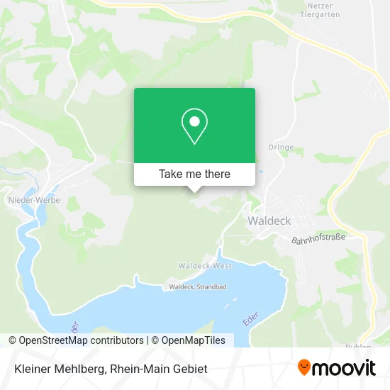 Карта Kleiner Mehlberg