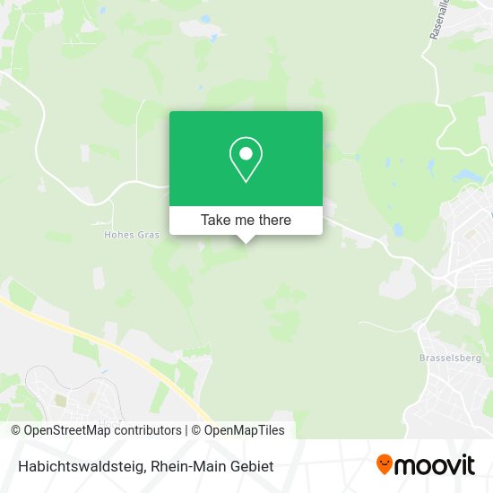 Карта Habichtswaldsteig
