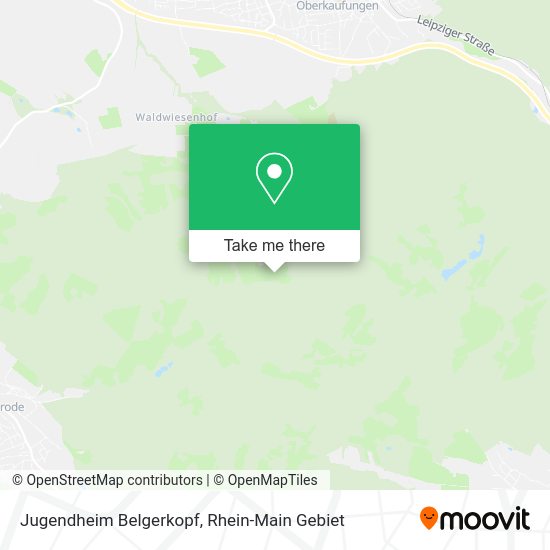 Карта Jugendheim Belgerkopf