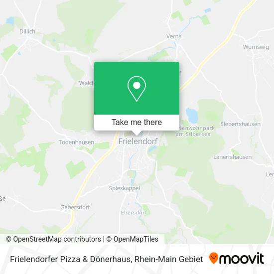 Карта Frielendorfer Pizza & Dönerhaus
