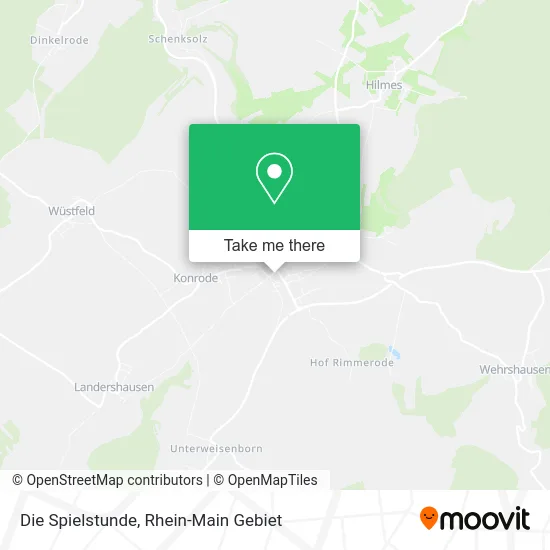 Карта Die Spielstunde