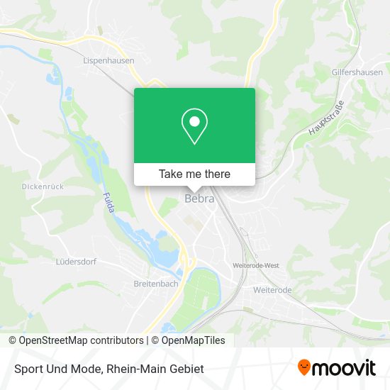 Карта Sport Und Mode