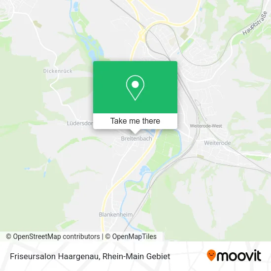 Карта Friseursalon Haargenau