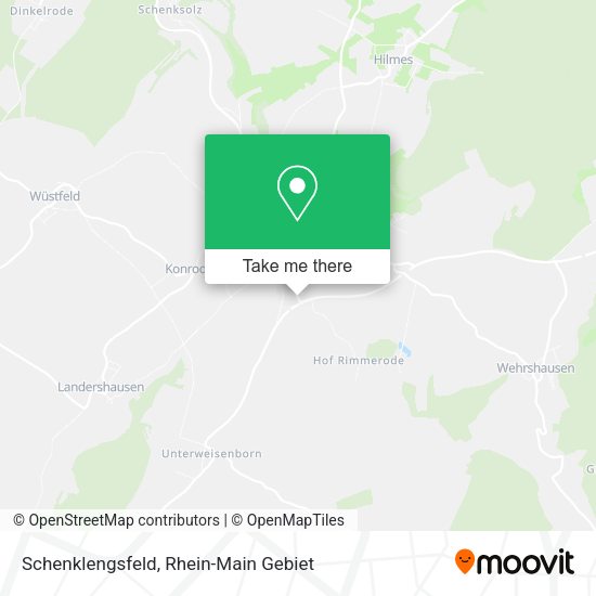 Карта Schenklengsfeld