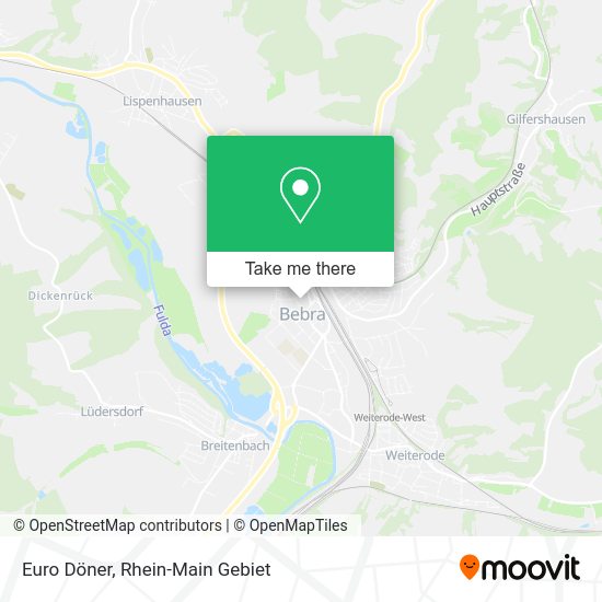 Карта Euro Döner