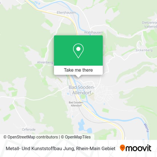Карта Metall- Und Kunststoffbau Jung