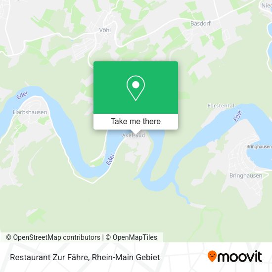 Карта Restaurant Zur Fähre