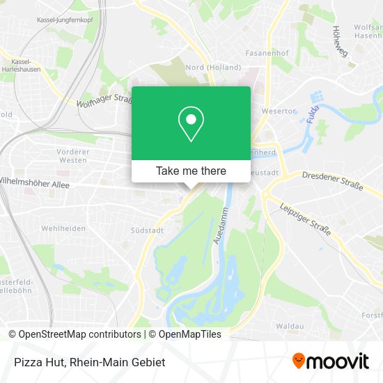 Карта Pizza Hut