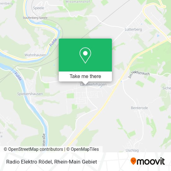 Карта Radio Elektro Rödel