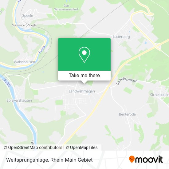 Карта Weitsprunganlage