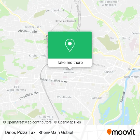 Карта Dinos Pizza Taxi