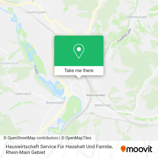 Карта Hauswirtschaft Service Für Haushalt Und Familie