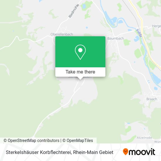 Карта Sterkelshäuser Korbflechterei