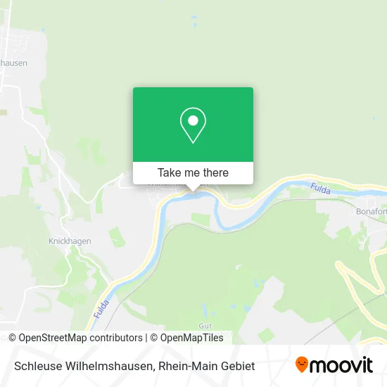 Карта Schleuse Wilhelmshausen