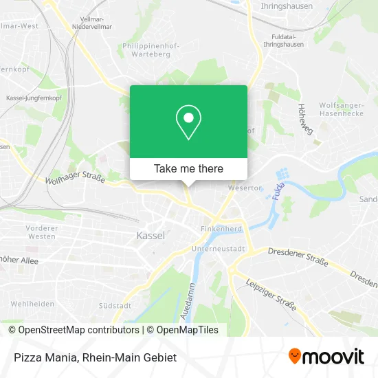 Карта Pizza Mania