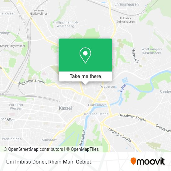 Карта Uni Imbiss Döner