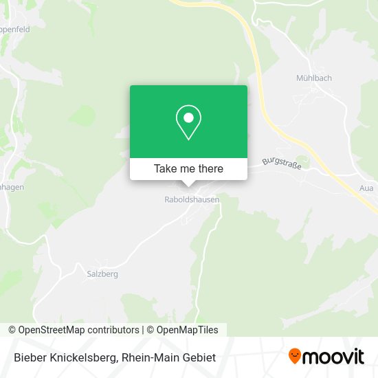 Карта Bieber Knickelsberg