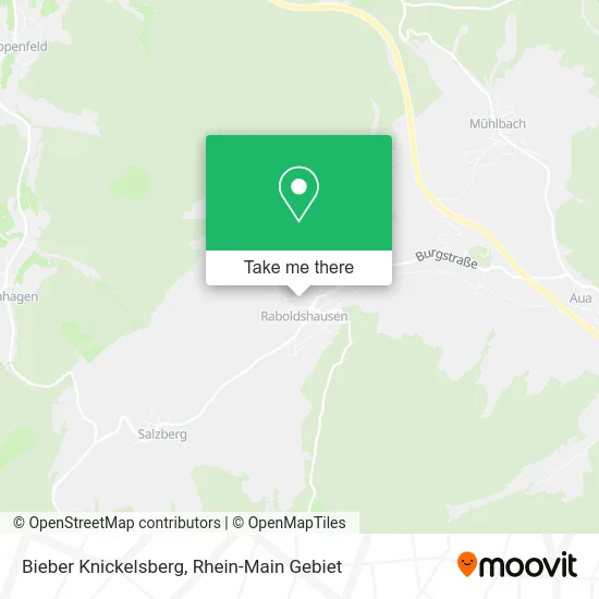 Карта Bieber Knickelsberg