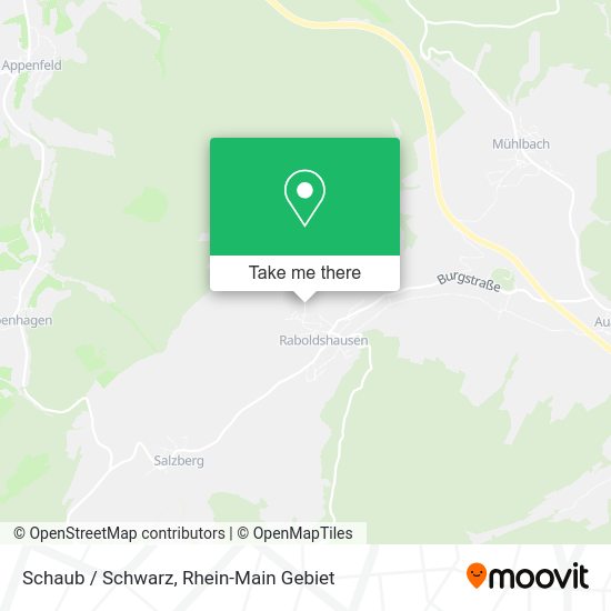 Карта Schaub / Schwarz