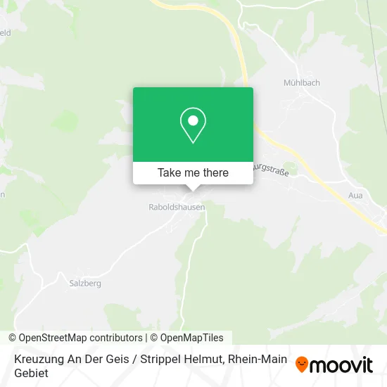 Карта Kreuzung An Der Geis / Strippel Helmut