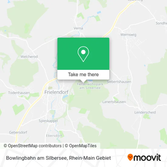 Карта Bowlingbahn am Silbersee