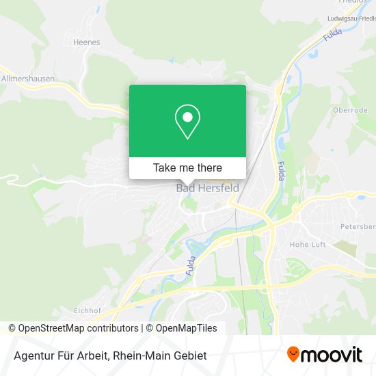 Карта Agentur Für Arbeit