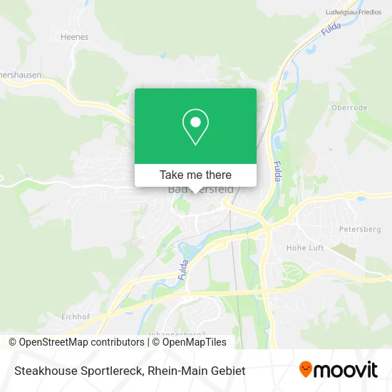 Карта Steakhouse Sportlereck